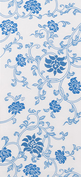 新更紗［シンサラサ］・生成地藍