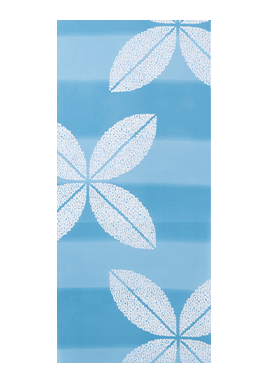 疋田七宝［ヒッタシッポウ］・地ブルー濃淡